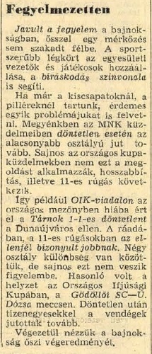 1987 T�RNOK KSK IFI KUPA